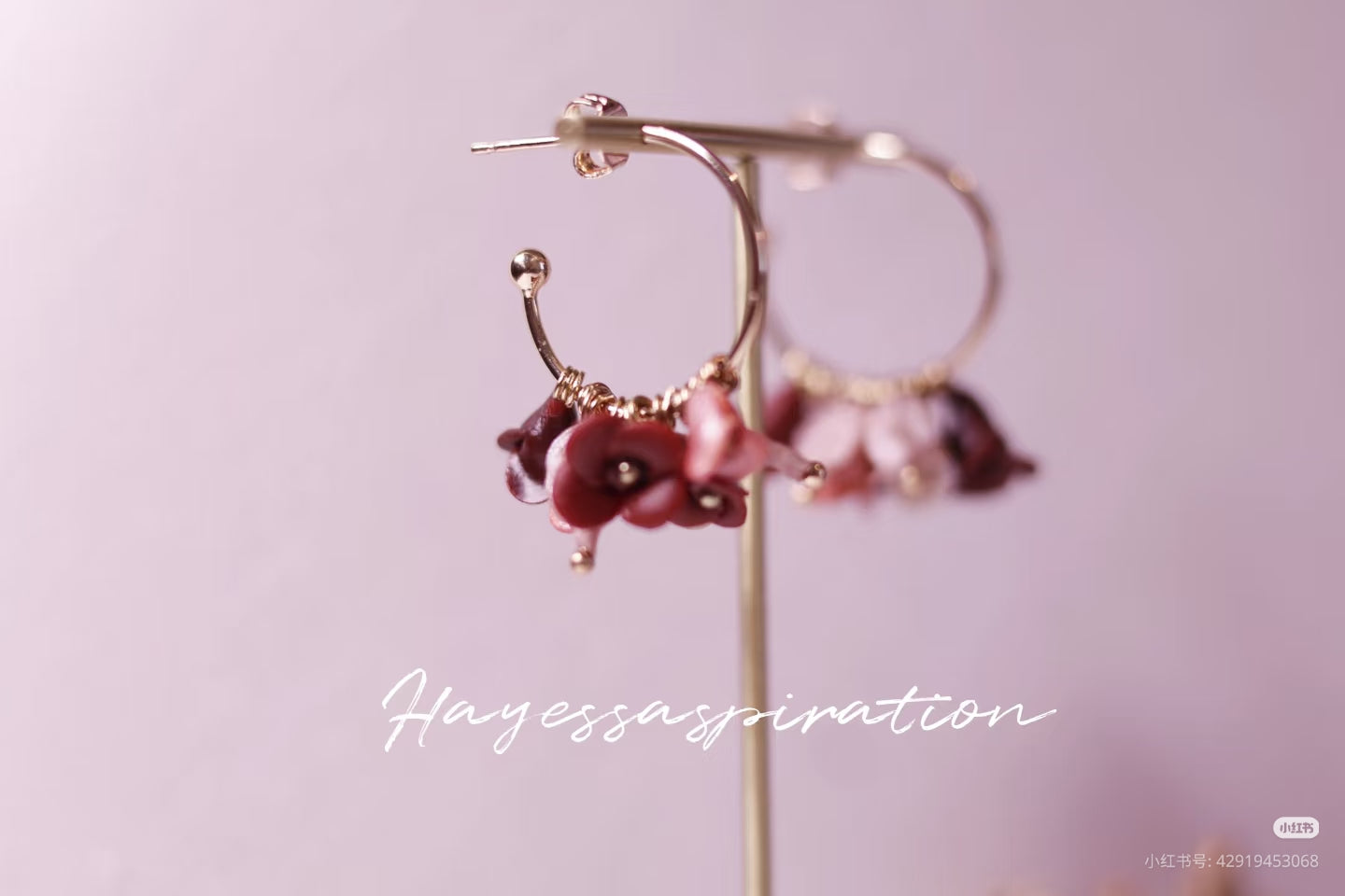 Vintage Blossom Chain Earrings