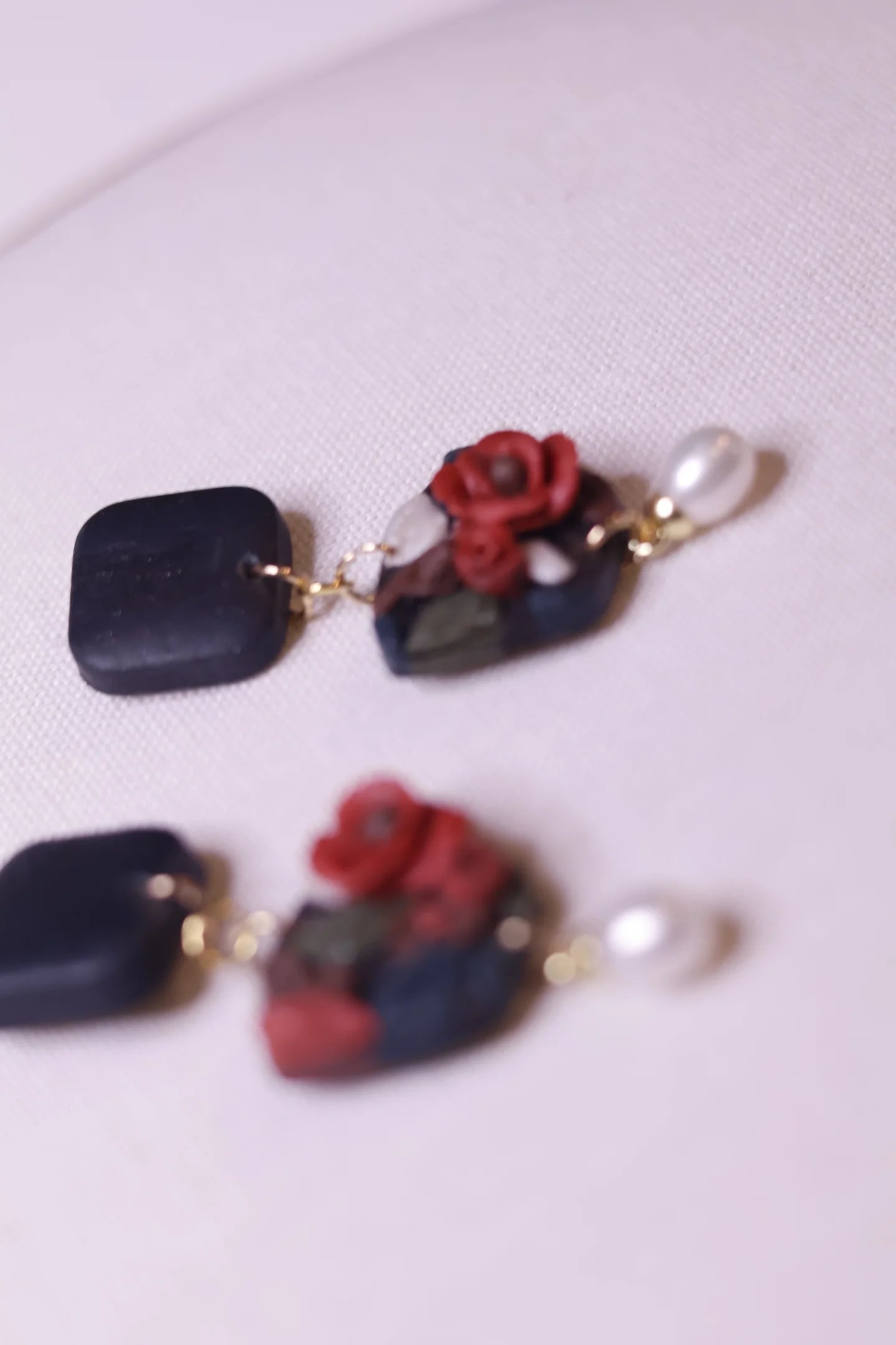 Antique Rose Garden Earrings
