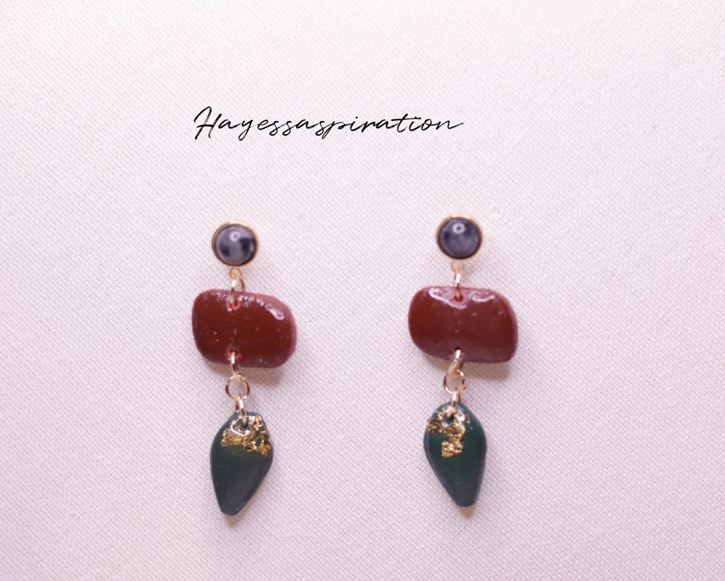 Autumn Ember Drop Earrings