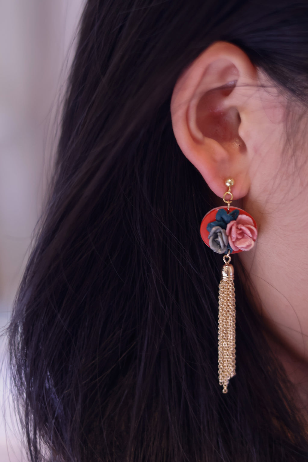 Blossom Tassel Drop Earrings (featured collection)