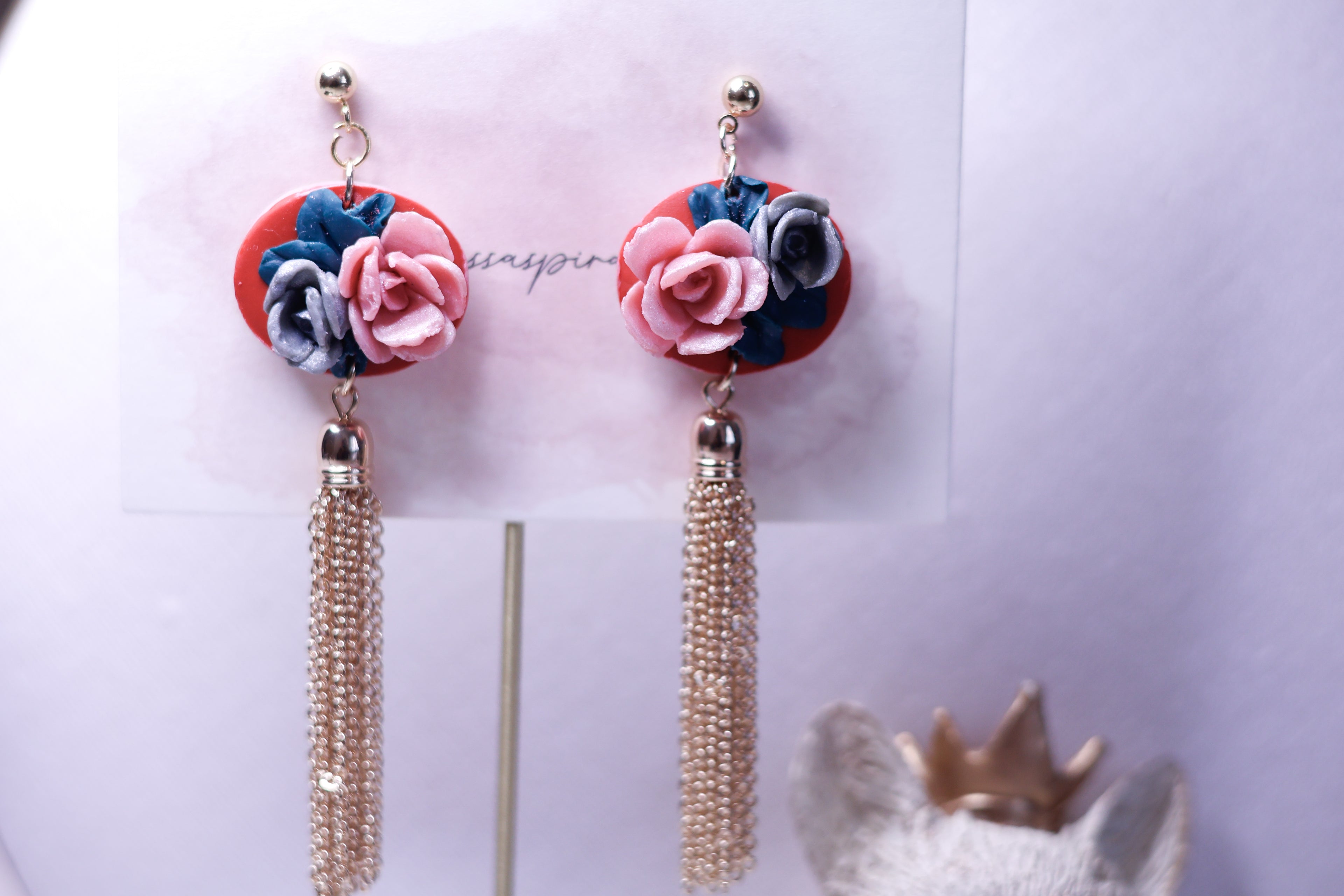Blossom Tassel Drop Earrings (featured collection)